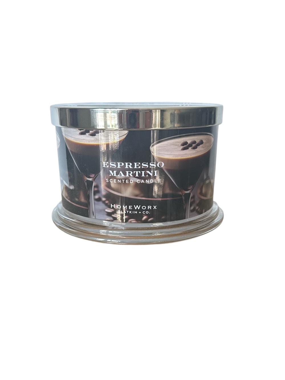 Homeworx Slatkin & Co. Espresso Martini 4 Wick Candle (Coffee)